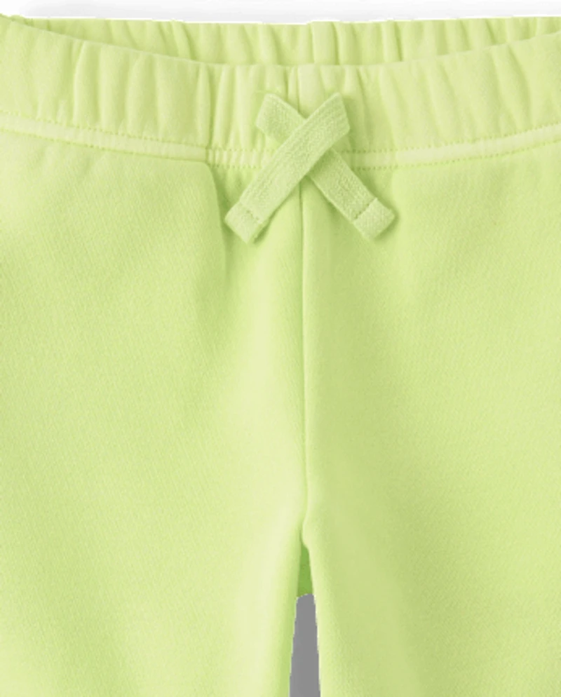 Baby And Toddler Garment Dyed Premium Fleece Jogger Pants