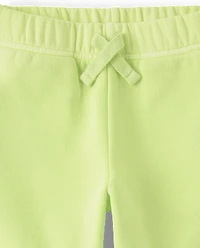 Baby And Toddler Garment Dyed Premium Fleece Jogger Pants