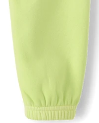 Baby And Toddler Garment Dyed Premium Fleece Jogger Pants