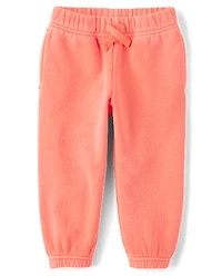 Baby And Toddler Garment Dyed Premium Fleece Jogger Pants