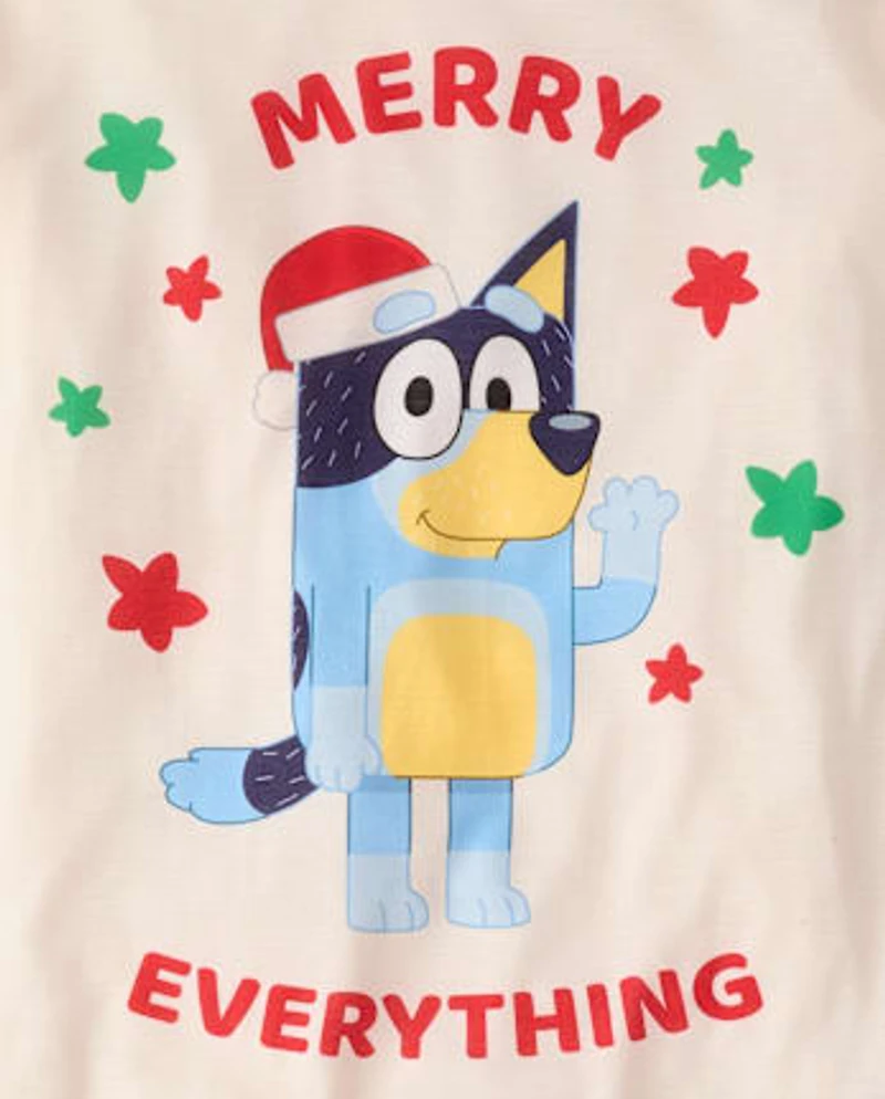 Mens Matching Family Bluey™ Merry Everything Pajamas