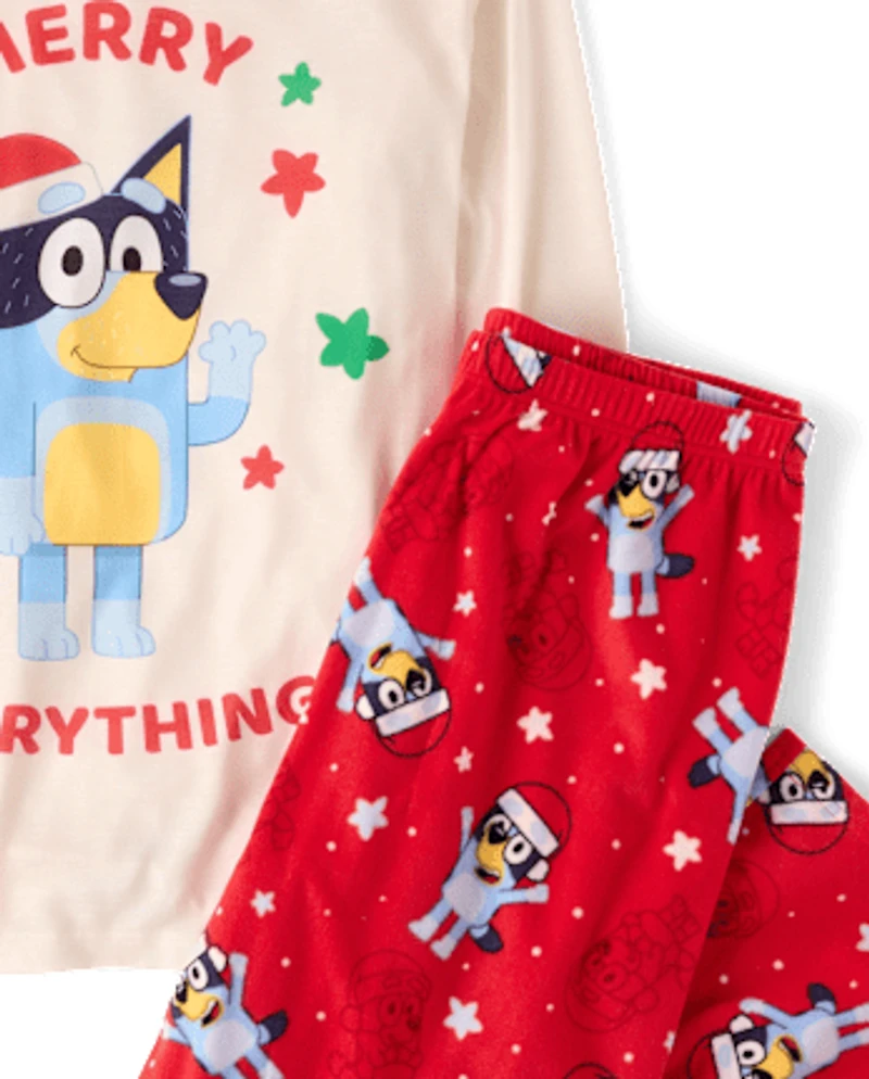 Mens Matching Family Bluey™ Merry Everything Pajamas