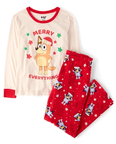 Womens Matching Family Bluey™ Merry Everything Pajamas