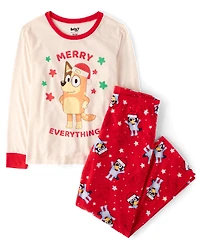 Womens Matching Family Bluey™ Merry Everything Pajamas