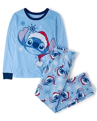 Womens Matching Family Stitch™ Santa Hat Pajamas