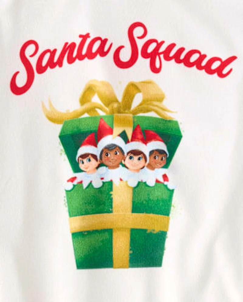 Kids Matching Family The Elf On Shelf™ Santa Squad Pajamas
