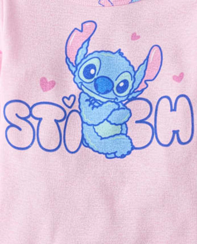 Baby And Toddler Girls Stitch™ Snug Fit Cotton Pajamas