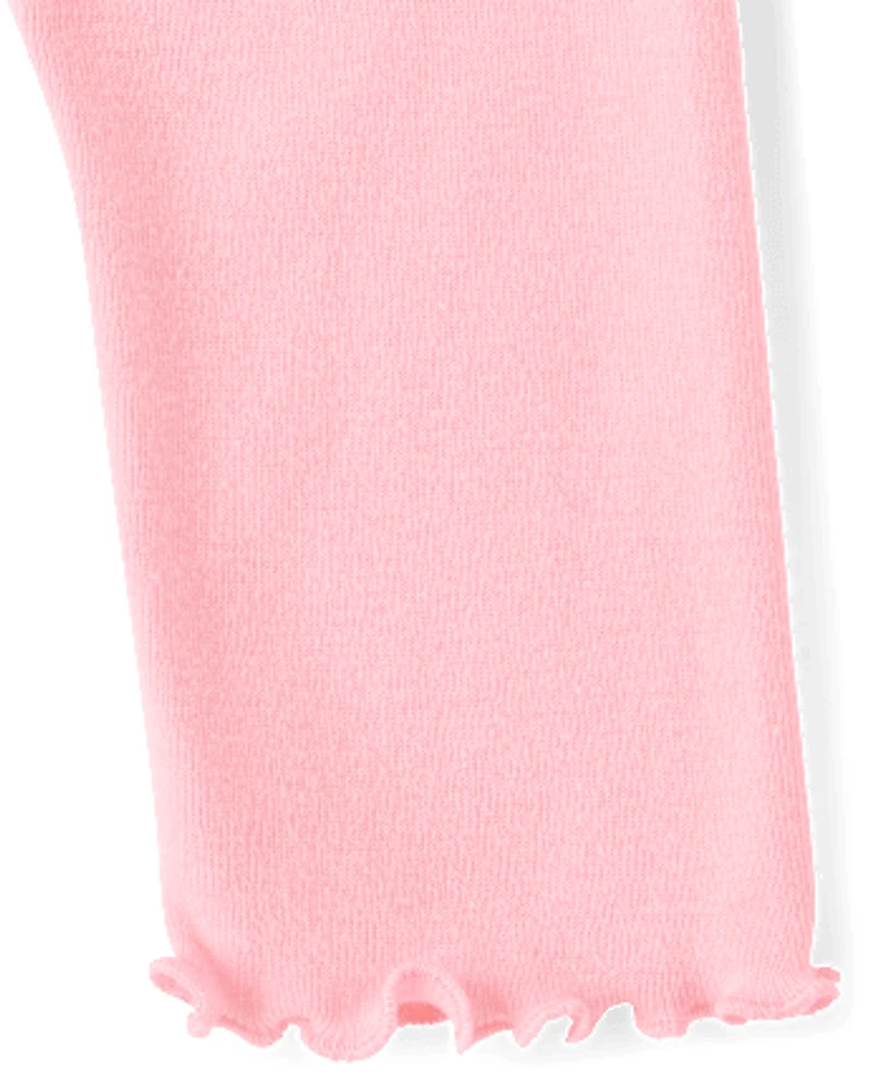 Girls Hello Kitty® Embellished Ribbed Baby Tee