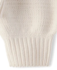 Girls Hello Kitty® Embroidered Chenille Sweater