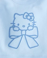 Girls Hello Kitty® Embroidered Premium Fleece Sweatshirt