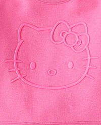 Girls Hello Kitty® Embroidered Premium Fleece Sweatshirt