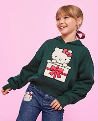 Girls Hello Kitty® Embellished Premium Fleece Hoodie