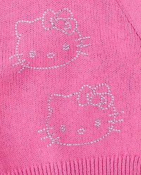 Girls Hello Kitty® Rhinestone Cardigan