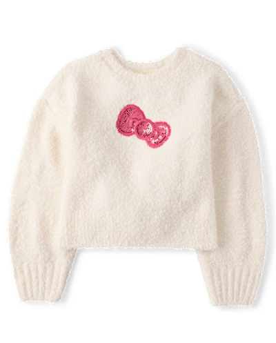 Girls Hello Kitty® Sequin Sweater