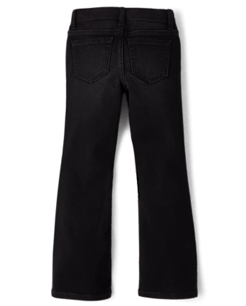 Girls Hello Kitty® Rhinestone Flare Jeans