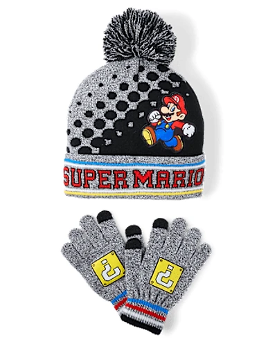 Boys Super Mario™ 2-Piece Cold Weather Set