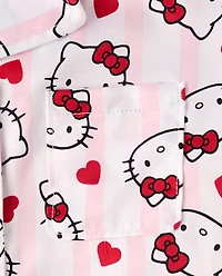 Girls Hello Kitty® Heart Satin Pajamas