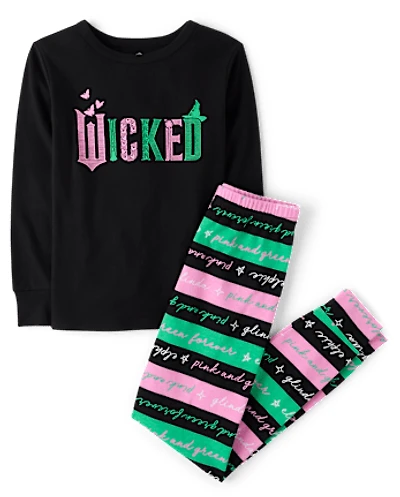 Girls Wicked™ Snug Fit Cotton Pajamas