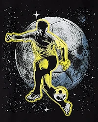 Boys Soccer Player Graphic Tee