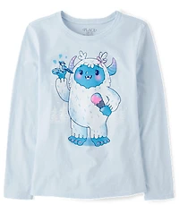 Girls Yeti Graphic Tee