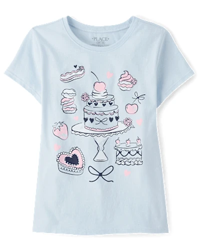 Girls Sweet Treats Graphic Tee