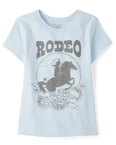 Girls Rodeo Girl Graphic Tee
