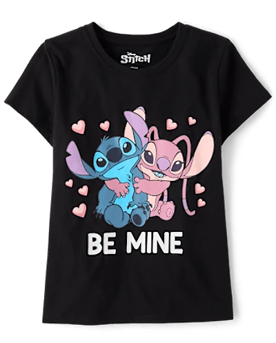 Girls Stitch™ Be Mine Valentine's Day Graphic Tee