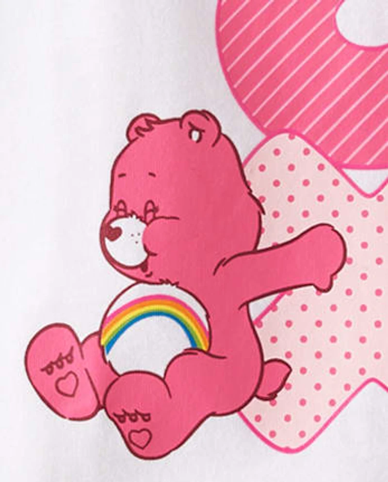 Girls Care Bears™ Ladder Valentine's Day Graphic Tee