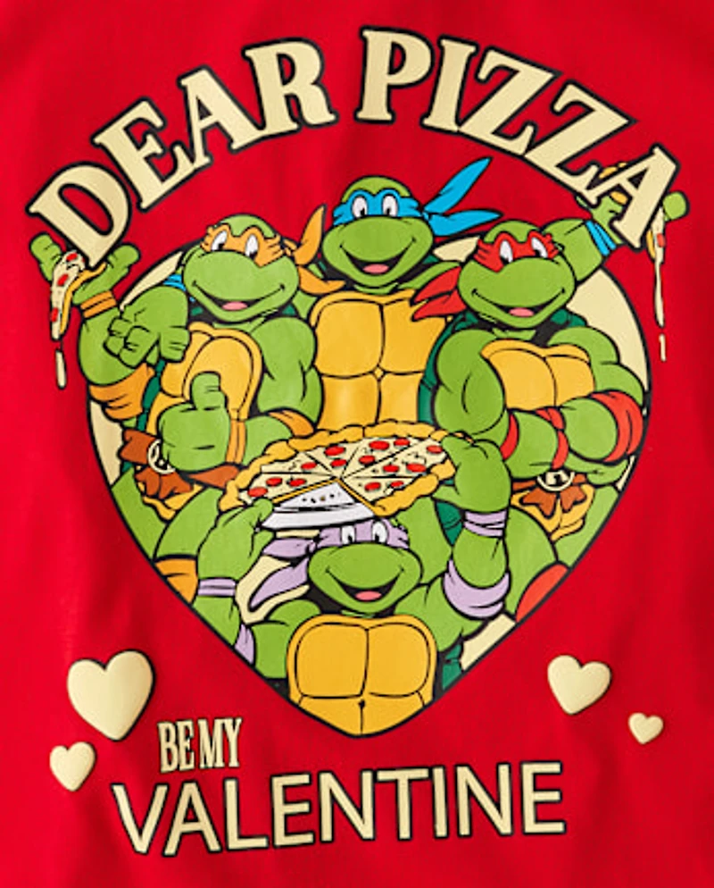 Boys Teenage Mutant Ninja Turtles™ Valentine Pizza Graphic Tee