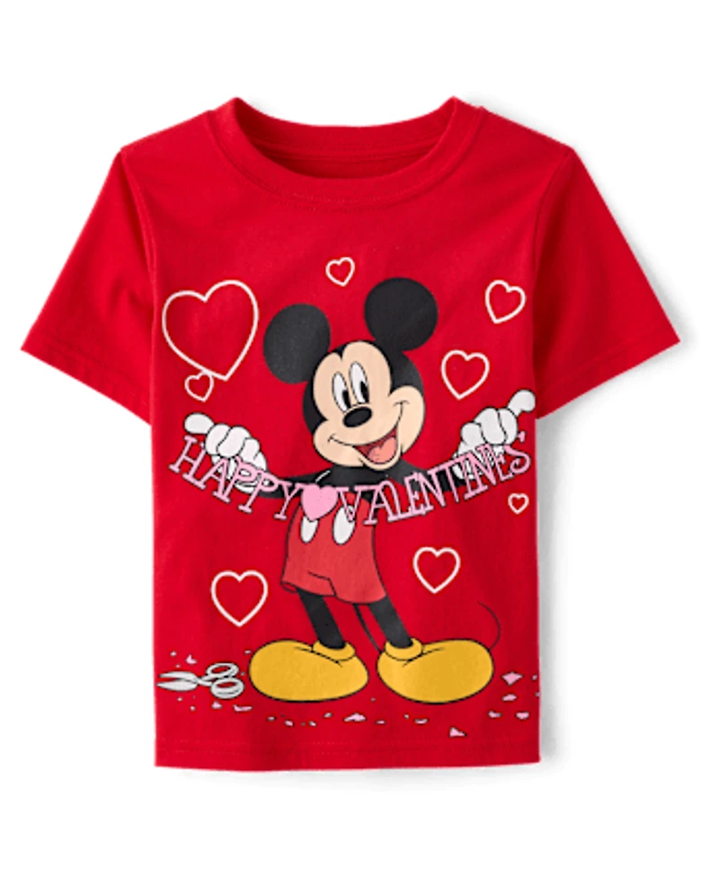 Baby And Toddler Boys Mickey Mouse™ Valentine's Day Graphic Tee