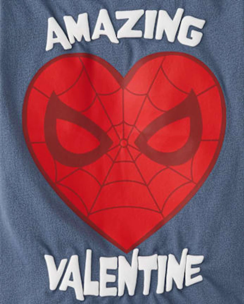 Baby And Toddler Boys Spider-Man™ Amazing Valentine Graphic Tee