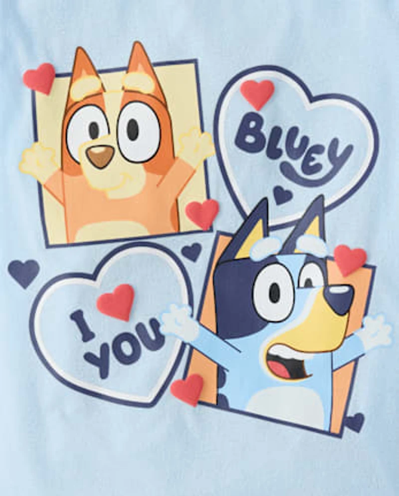 Baby And Toddler Boys Bluey™ Be Mine Valentine's Day Graphic Tee