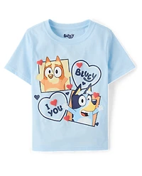 Baby And Toddler Boys Bluey™ Be Mine Valentine's Day Graphic Tee