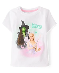 Baby And Toddler Girls Wicked™ Glinda Elphaba Graphic Tee