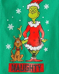 Baby And Toddler Boys Dr. Seuss The Grinch™ Naughty Christmas Graphic Tee