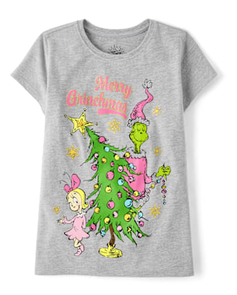 Girls Dr. Seuss The Grinch™ Merry Grinchmas Graphic Tee