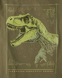 Boys Dino Profile Graphic Tee