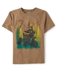 Boys Quad Bike Graphic Tee