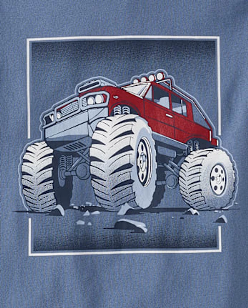 Boys Monster Truck Graphic Tee