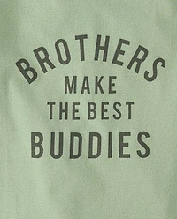 Baby And Toddler Boys Brothers Best Buddies Graphic Tee