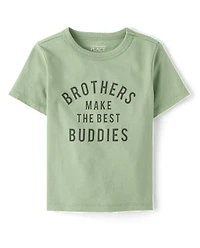 Baby And Toddler Boys Brothers Best Buddies Graphic Tee