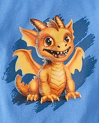 Baby And Toddler Boys  Dragon Graphic Tee