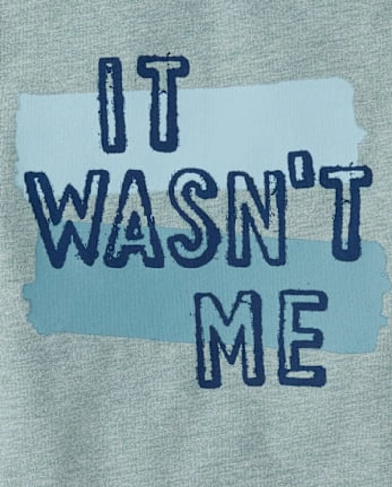 Baby And Toddler Boys It Wasn't Me Graphic Tee