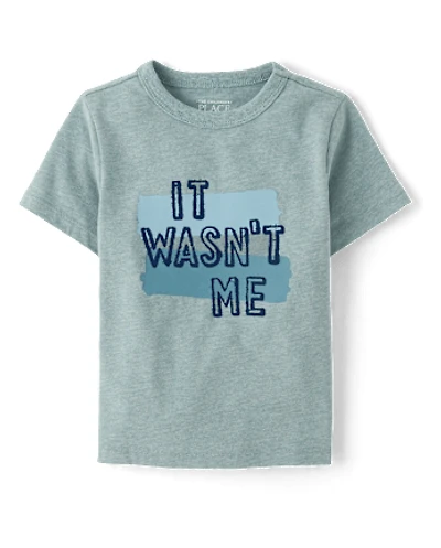 Baby And Toddler Boys It Wasn't Me Graphic Tee