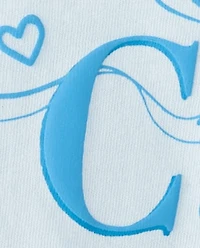 Baby And Toddler Girls Cute Bow Graphic Tee