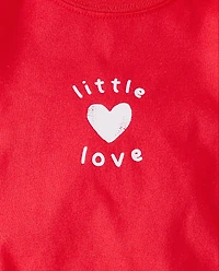 Baby Little Love Graphic Bodysuit