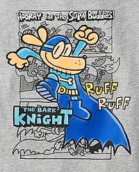 Boys Dog Man Knight Graphic Tee