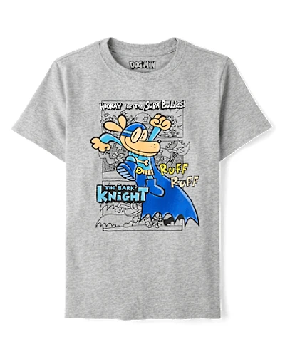 Boys Dog Man Knight Graphic Tee