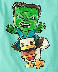 Boys Minecraft™ Chicken Jockey Graphic Tee