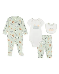 Baby Boys Huggies™ Animal 4-Piece Take Me Home Set